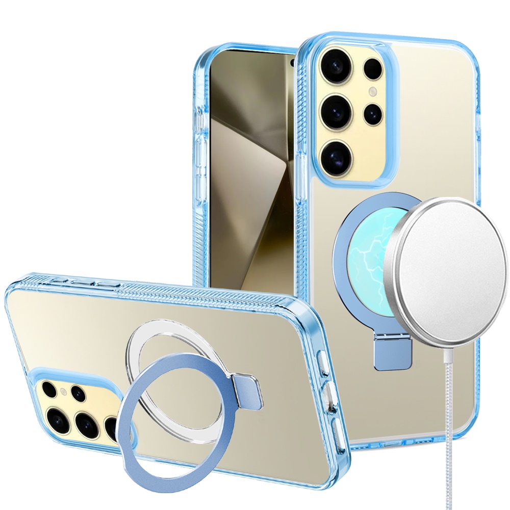 MagSafe Stand Case for Samsung Galaxy S24 Ultra - Blue | eBay