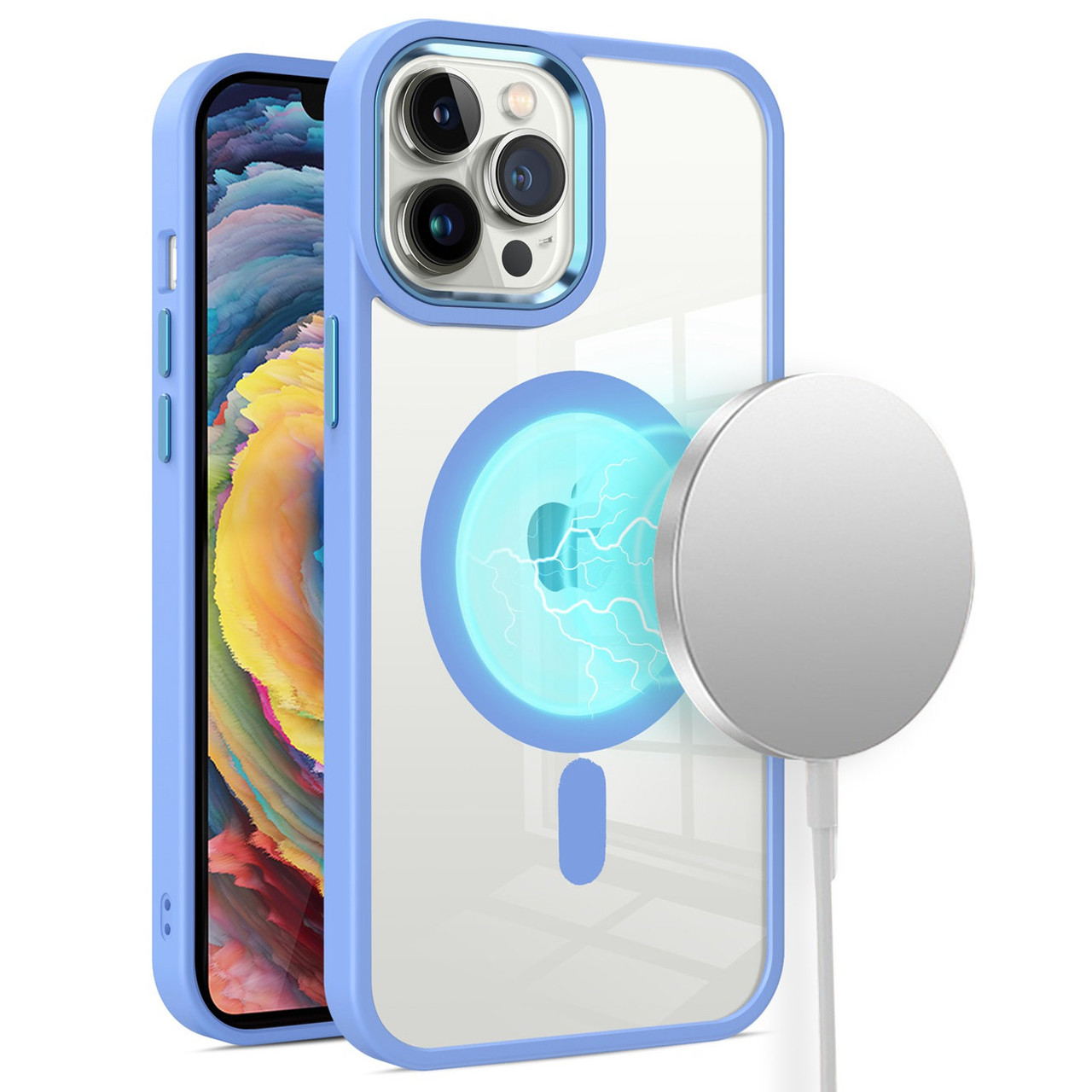 Optical Grade Acrylic Transparent Case with MagSafe for iPhone 15