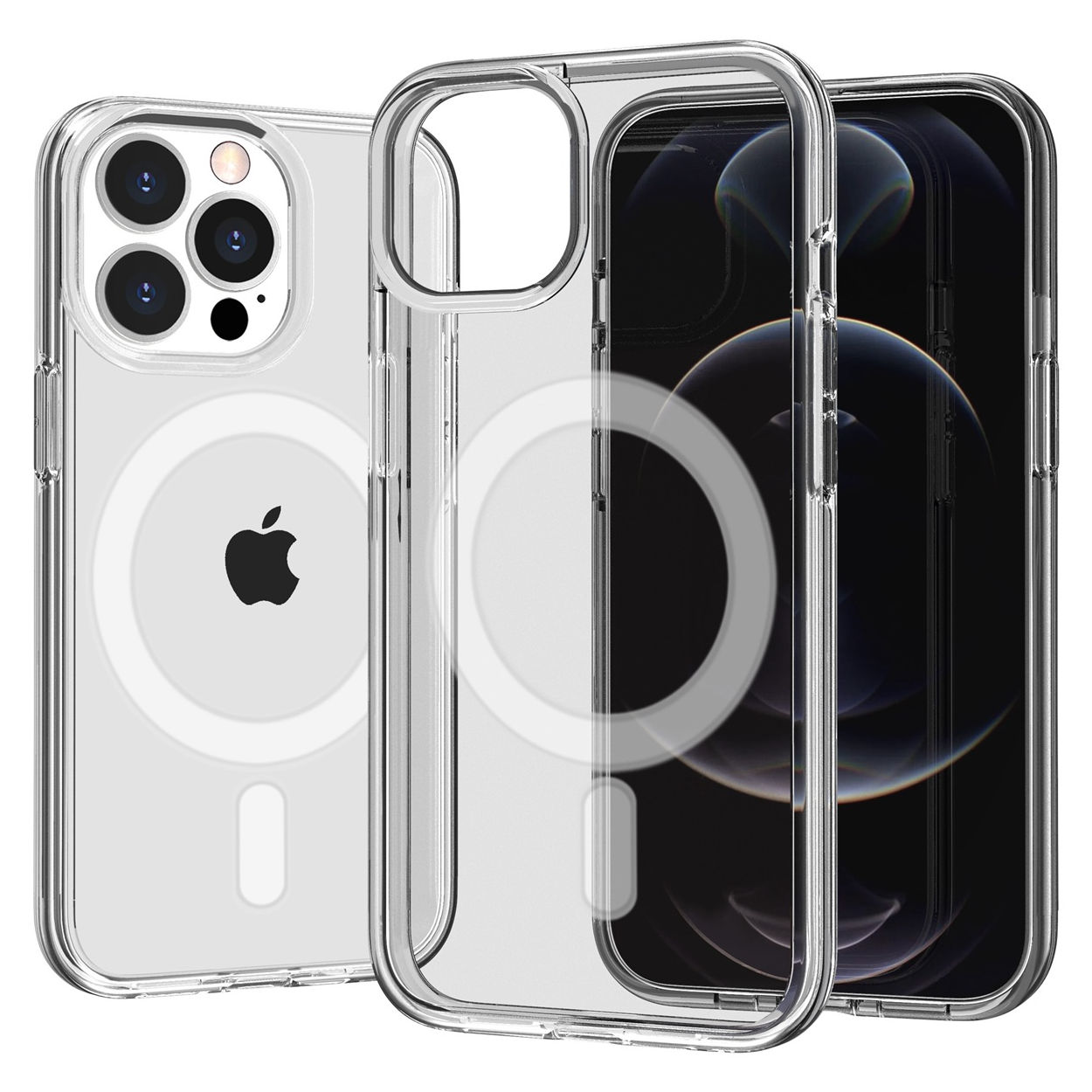 iPhoneアクセサリー Apple iPhone 14 Pro Clear Case MagSafe MagSafe Compatible Slim Transparent Case for iPhone 14 Pro - Clear
